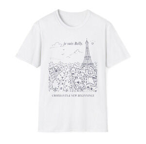 Je Suis Belly Shirt, The Summer I Turned Pretty Tee, Croissants